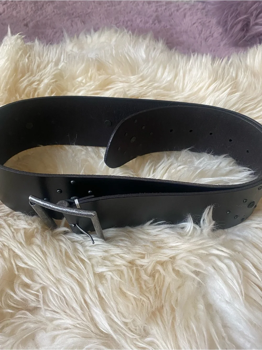 Frye black leather